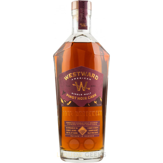 Westward American Single Malt Whiskey Pinot Noir Cask - Liquor Geeks