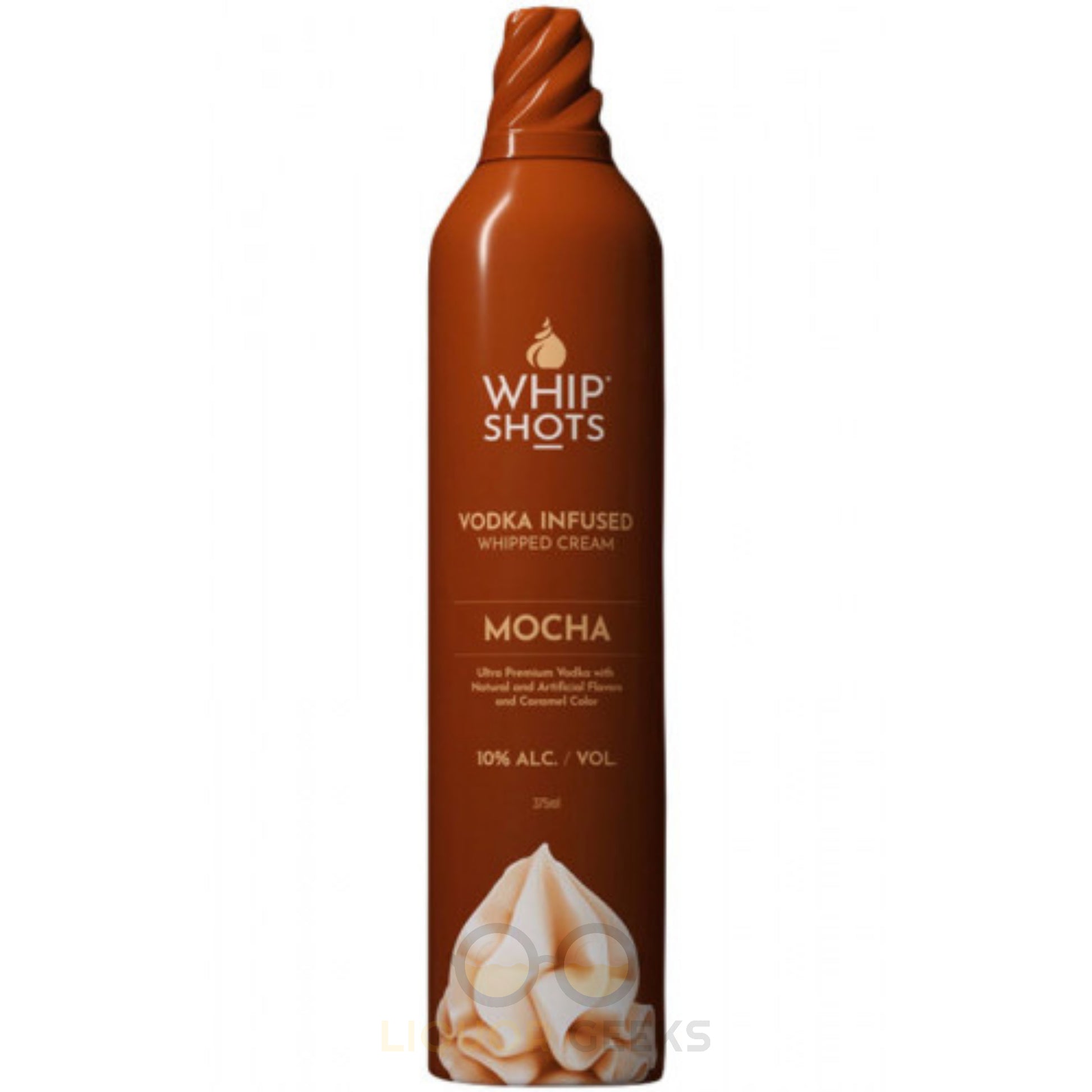 Whipshots Mocha Vodka Infused Whipped Cream - Liquor Geeks