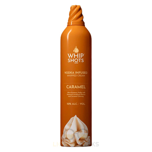 Whipshots Vodka-Infused Caramel Whipped Cream - Liquor Geeks