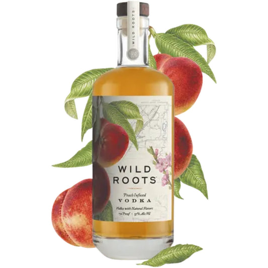 Wild Roots Peach Vodka - Liquor Geeks
