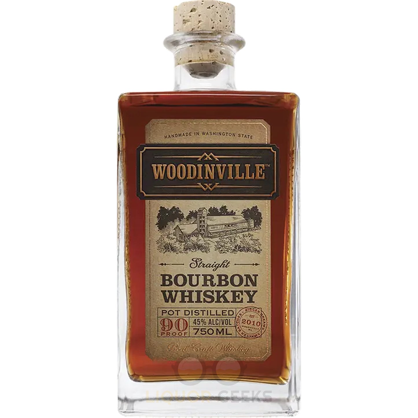 Woodinville Whiskey Co.Straight Bourbon Pot Distilled - Liquor Geeks